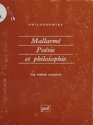 cover image of Mallarmé